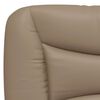 vidaXL Bettgestell ohne Matratze "Hvar" Cappuccino-Braun 200x200 cm Kunstleder