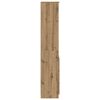 vidaXL Highboard Artisan-Eiche 37,5x35x180 cm Holzwerkstoff