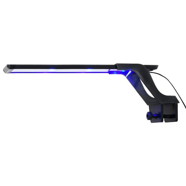 vidaXL LED-Aquariumleuchte mit Klemme 35-55 cm Blau und Wei&szlig;