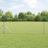 vidaXL Hexagonzaun Silber 0,5 x 50 m Verzinkter Stahl