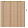 vidaXL Rollo mit Vorh&auml;ngen Natur 150 x 160 cm Bambus