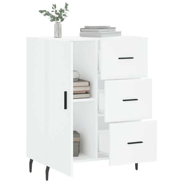 vidaXL Sideboard Wei&szlig; 69,5x34x90 cm Holzwerkstoff