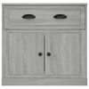 vidaXL Sideboard Grau Sonoma 70x35,5x67,5 cm Holzwerkstoff