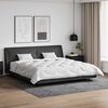 vidaXL Decke mit Kissen mit Kissen 3 pcs Wei&szlig; Mikrofaser