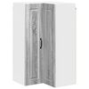 vidaXL Wand-Eckschrank PORTO Graues Sonoma 57 x 57 x 100 cm