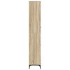 vidaXL Badezimmerschrank mit Speicher Sonoma-Eiche 31,5 x 33 x 190 cm