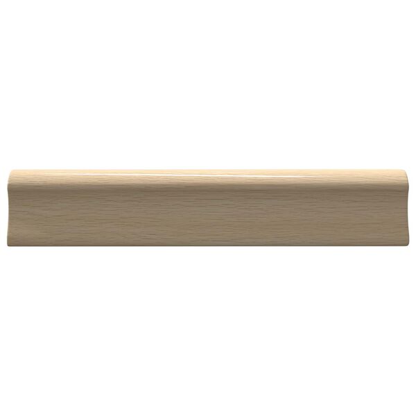 vidaXL Gerader Griff 2 pcs Nat&uuml;rliche Holzfarbe 130 x 25 x 30 mm