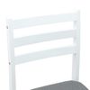 vidaXL Esszimmerst&uuml;hle 2 pcs Wei&szlig; 40 x 47,5 x 99,5 cm