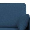 vidaXL Sofa 2 pcs Blau Gesamtabmessungen: 198 x 78 x 80 cm (B x T x H)