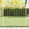 vidaXL Zaunelement Wei&szlig; 170 x 120 cm Stahl