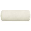 vidaXL Bolsterkissen 2 St&uuml;ck Creme &Oslash; 15 x 40 cm Cordstoff