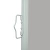 vidaXL Seitenmarkise Ausziehbar 600x160 cm Grau