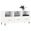 vidaXL TV-Schrank Weiß 102x36x50 cm Holzwerkstoff