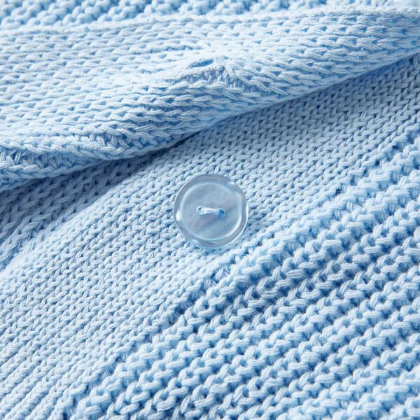 Kinder-Strickjacke Blau 140
