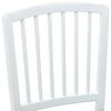 vidaXL Esszimmerst&uuml;hle 2 pcs Wei&szlig; 50 x 52,5 x 91 cm Massives Gummiholz