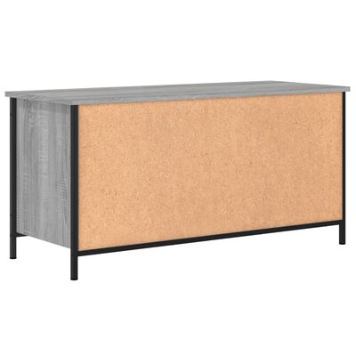 vidaXL TV-Schrank Grau Sonoma 100x40x50 cm Holzwerkstoff