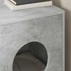 vidaXL Katzenhaus Beton 42,5 x 40 x 53 cm Holzwerkstoff