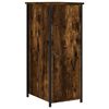 vidaXL Nachttische 2 Stk. R&auml;uchereiche 32x42x80 cm Holzwerkstoff