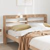 vidaXL Kopfteil mit Ablagen 150 cm Massivholz Kiefer