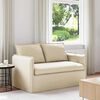 vidaXL Sofa Creme Gesamtabmessungen: 136 x 82 x 85 cm (B x T x H) Samt