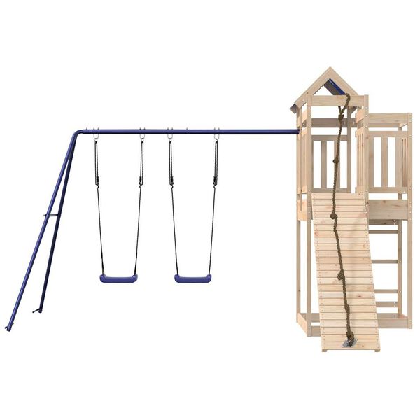 vidaXL Spielturm Massivholz Kiefer