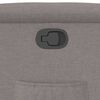 vidaXL Relaxsessel Taupe Stoff