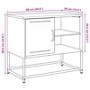 vidaXL TV-Schrank Weiß 68x39x60,5 cm Stahl