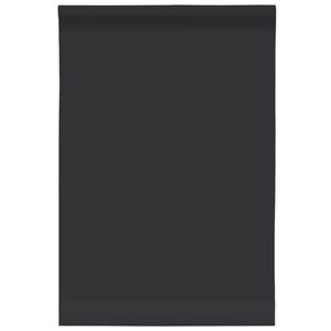 vidaXL M&ouml;belaufkleber Selbstklebend Mattschwarz 90x500 cm PVC