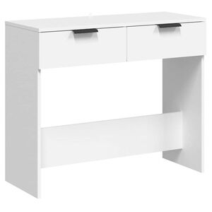 vidaXL Konsolentisch Wei&szlig; 90x36x75 cm Holzwerkstoff