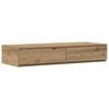 vidaXL Bettschubladen Artisan-Eiche 100 x 36,5 x 16,5 cm Holzwerkstoff
