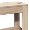vidaXL Massivholzbett ohne Matratze 120x190 cm Kiefernholz