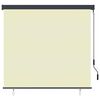 vidaXL Au&szlig;enrollo 170 x 250 cm Creme