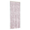 vidaXL Fliegenvorhang Silbergrau und Rosa 56x200 cm Chenille