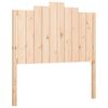vidaXL Massivholzbett mit Kopfteil 100x200 cm