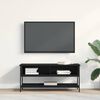 vidaXL TV-Schrankset Schwarz Eichen-Optik 100 x 35 x 45 cm