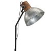 vidaXL Stehleuchte 25 W Vintage Silbern 30x30x100-150 cm E27