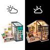 Robotime Miniatur Bausatz Balcony Daydreaming mit LED-Beleuchtung