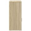 vidaXL Beistellschrank Sonoma-Eiche 56,5x39x90 cm Holzwerkstoff