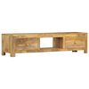 vidaXL TV-Schrank 140&times;30&times;32 cm Massivholz Mango