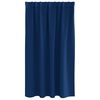 vidaXL Verdunkelungs-Vorh&auml;nge mit Ringen 2 pcs Dunkelblau 140 x 140 cm