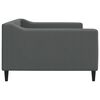 vidaXL Tagesbett Dunkelgrau 100x200 cm Stoff