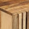 vidaXL Sideboard 3 Stk. 60x34x75 cm Raues Massivholz Mango
