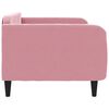 vidaXL Tagesbett Rosa 90x200 cm Samt