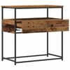 vidaXL Konsolentisch Altholz 75 x 40 x 75 cm Holzwerkstoff