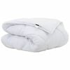 vidaXL Winterbettdecke 220 x 135 x 5 cm Winter Polyester Wei&szlig;