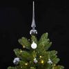 vidaXL K&uuml;nstlicher Weihnachtsbaum Klappbar 300 LEDs & Kugeln 270 cm