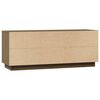 vidaXL TV-Schrank Honigbraun 110,5x35x44 cm Massivholz Kiefer