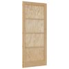 vidaXL Interior T&uuml;r Natur 86 x 198,5 cm Sperrholz