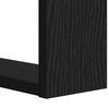 vidaXL B&uuml;cherregal Schwarz Eichen-Optik 52 x 25 x 71,5 cm