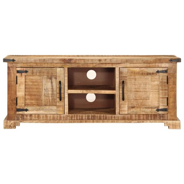 vidaXL TV-Schrank 110x35x45 cm Massivholz Mango